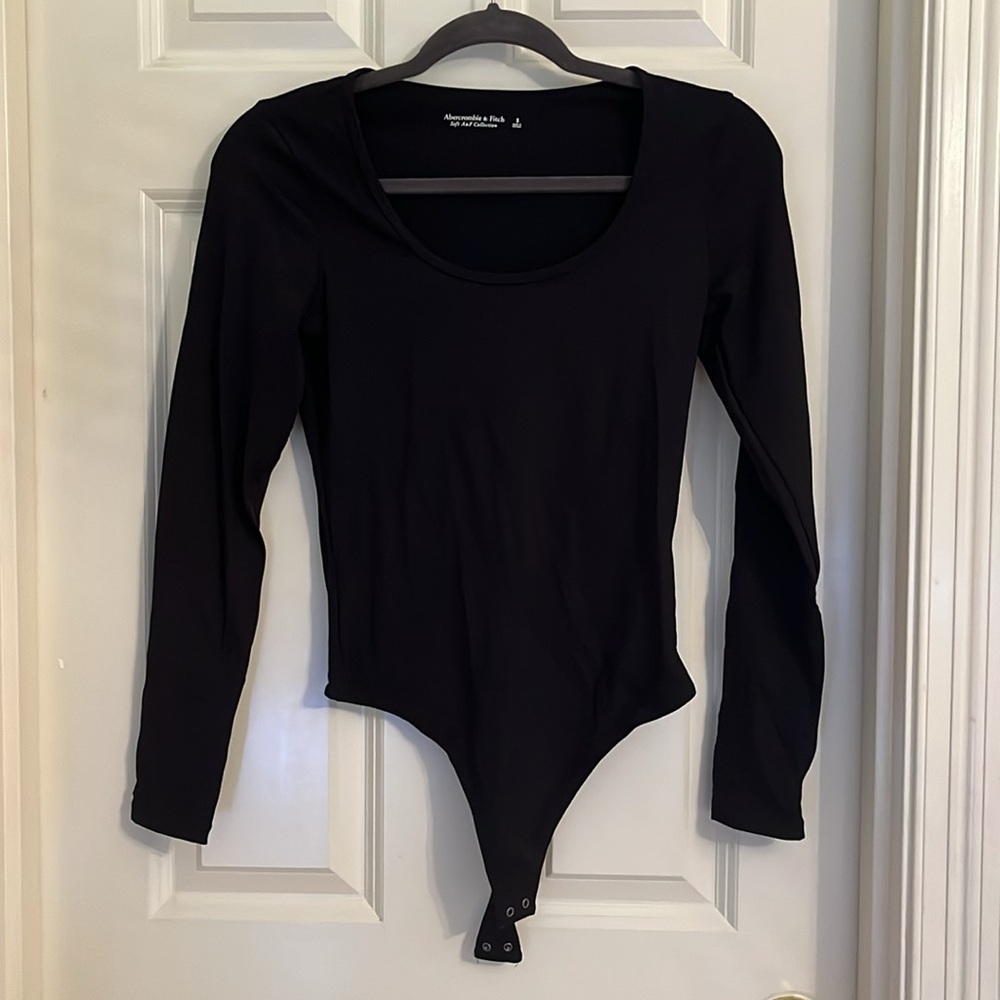 NWOT Abercrombie & Fitch Black Bodysuit